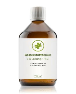 Väteperoxid H2O2 3% Ph. Eur. 500 ml