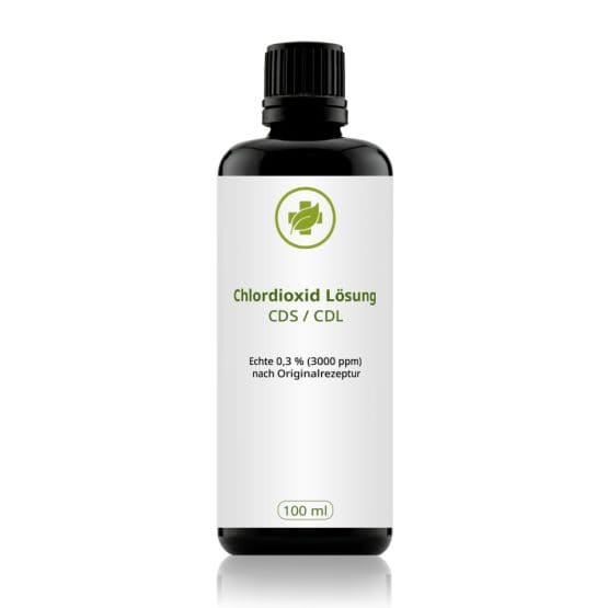 Klordioxidlösning CDS / CDL 0,3% 100 ml - Nu i Miron glas